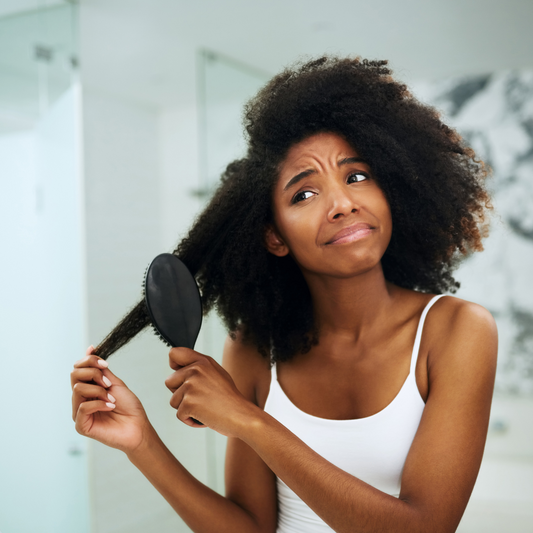 Le baume: L'allié des cheveux secs