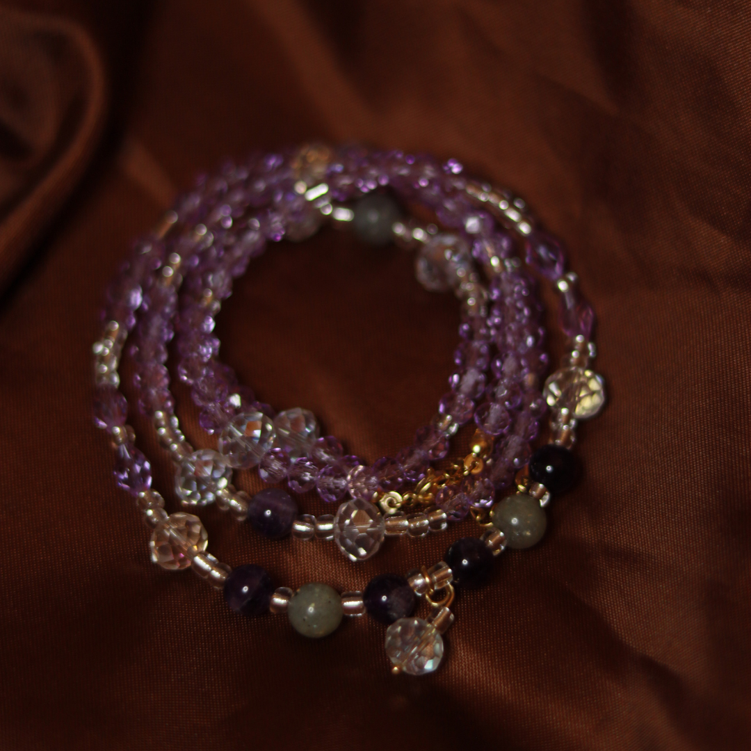 Baya "La Sage" Améthyste et Labradorite– - Intuition