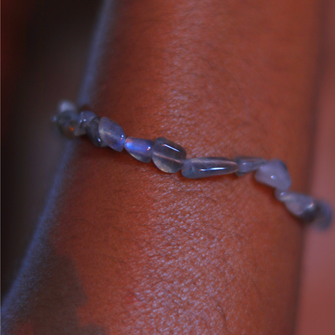 Bracelet Labradorite (Protection, Intuition, Renforcement Psychique)