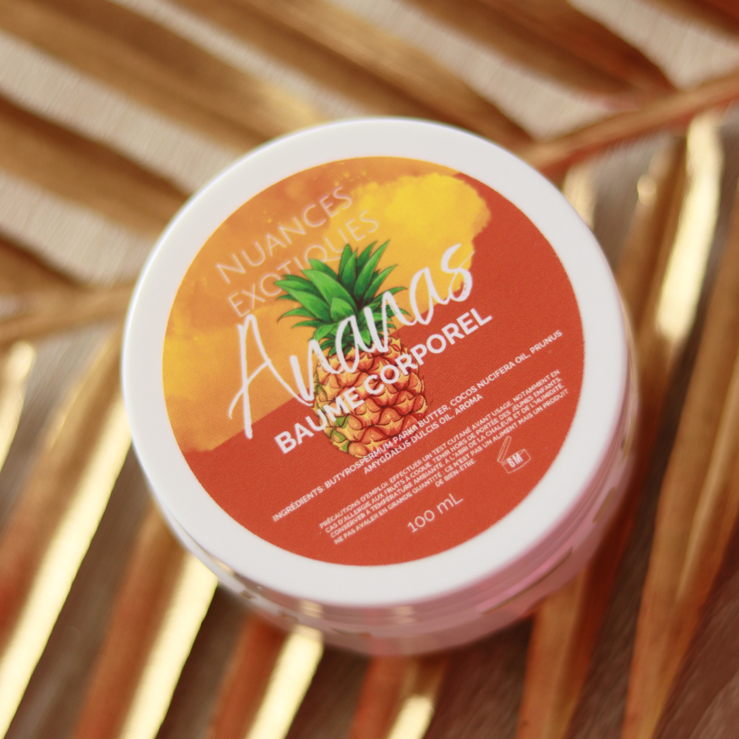 Baume Comestible à l'ananas - 100 mL