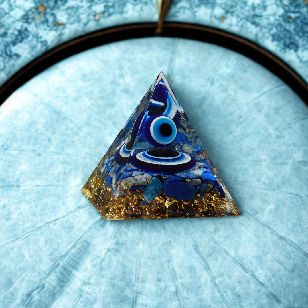 Orgonite Pyramide – Protection, Harmonie & Élévation Spirituelle