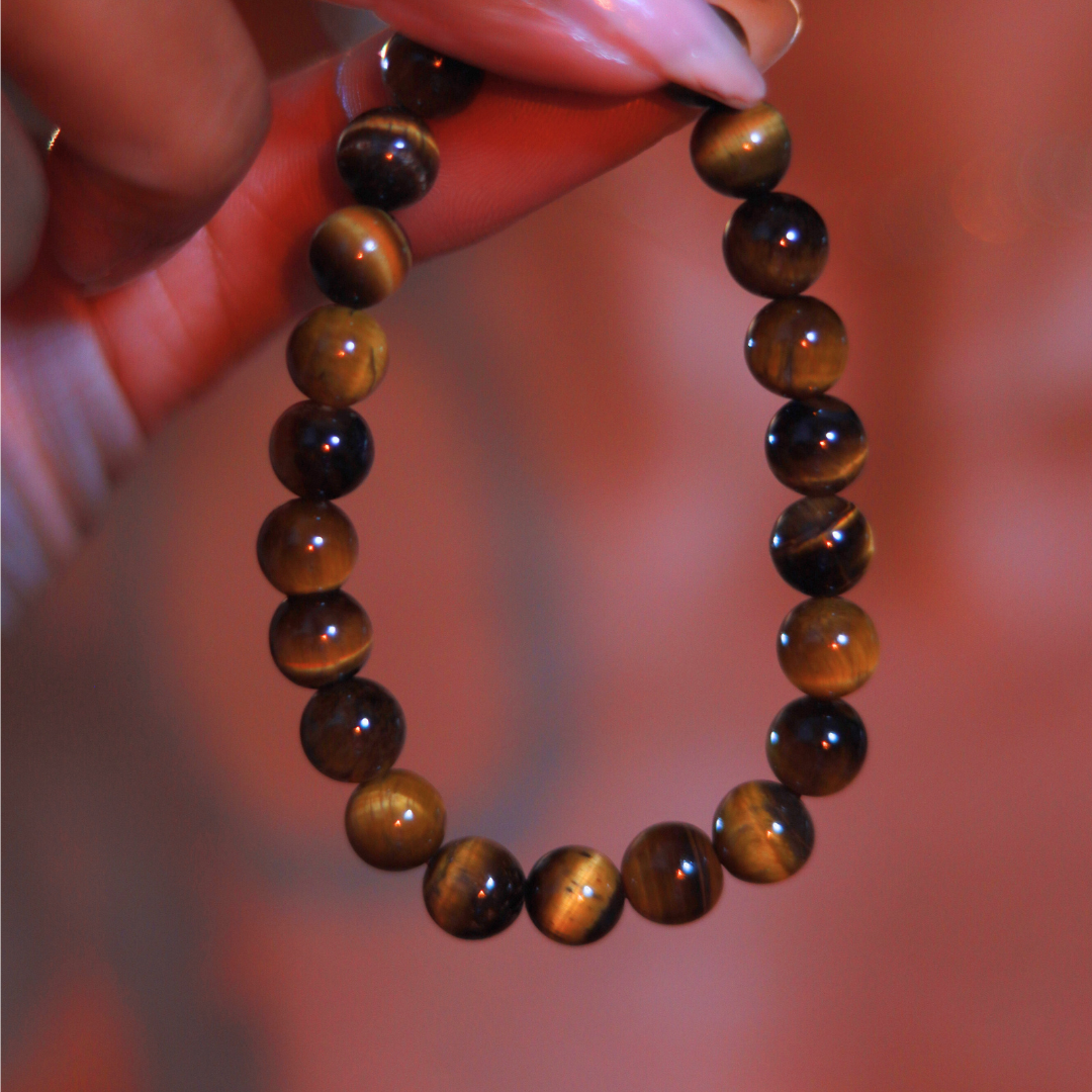 Bracelet Oeil de Tigre (Courage & Protection)