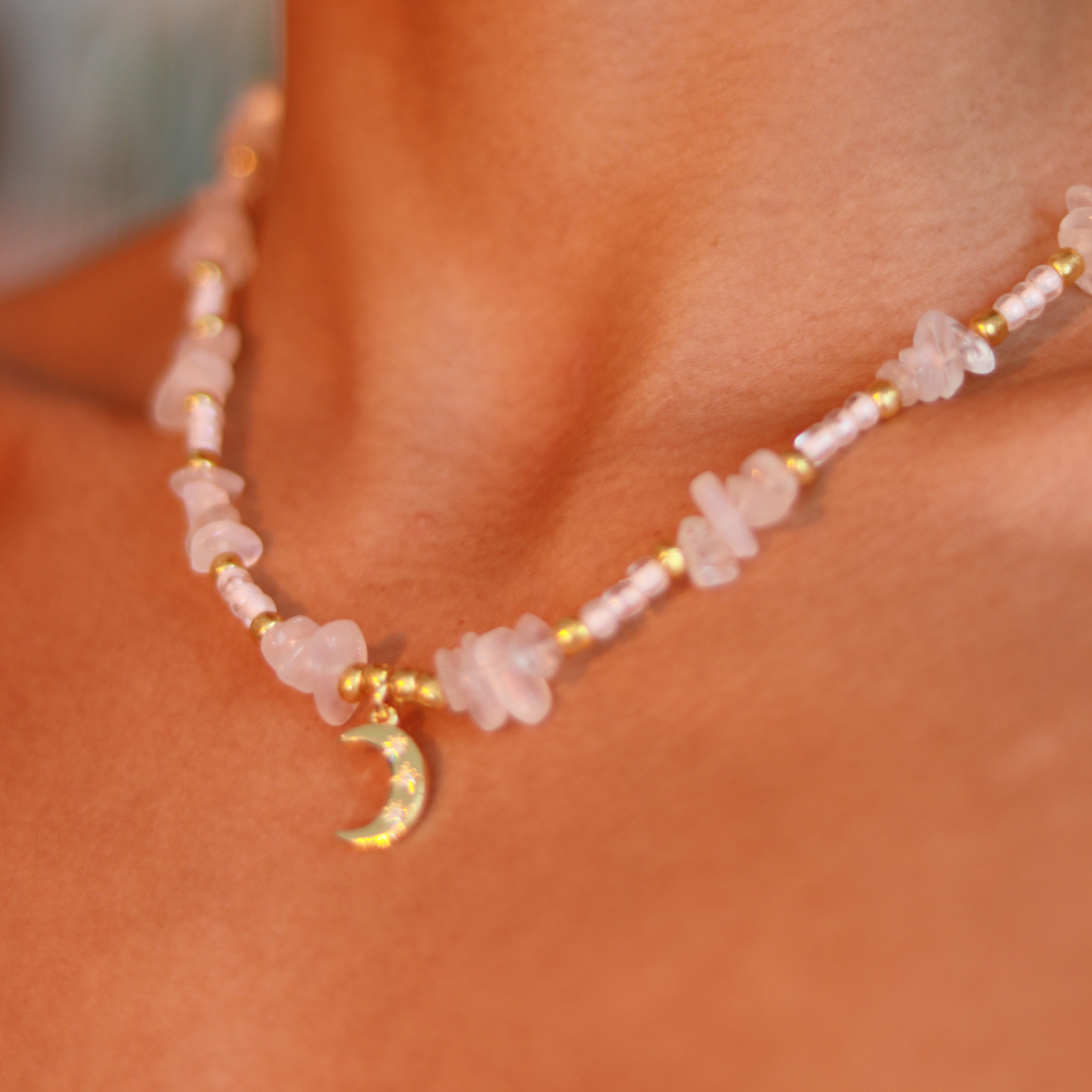 Collier Artemis - Pierre de lune, Harmonie & Intuition
