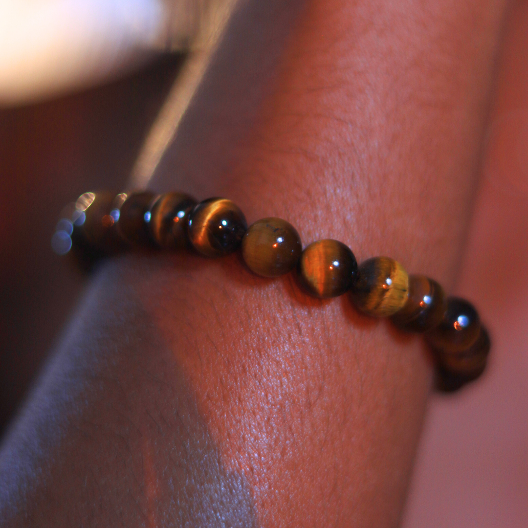 Bracelet Oeil de Tigre (Courage & Protection)