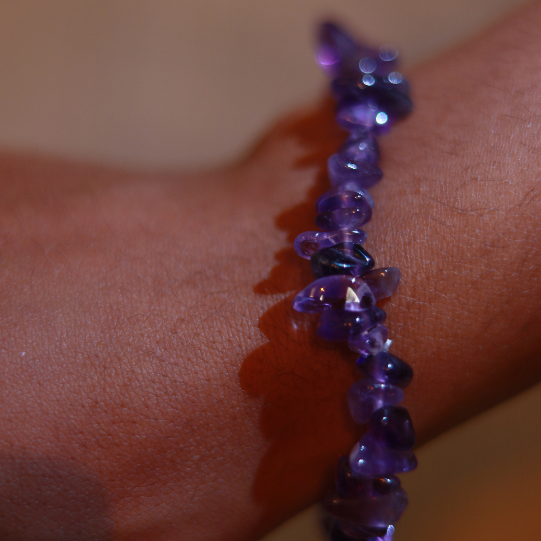 Bracelet Amethyste Chips A +