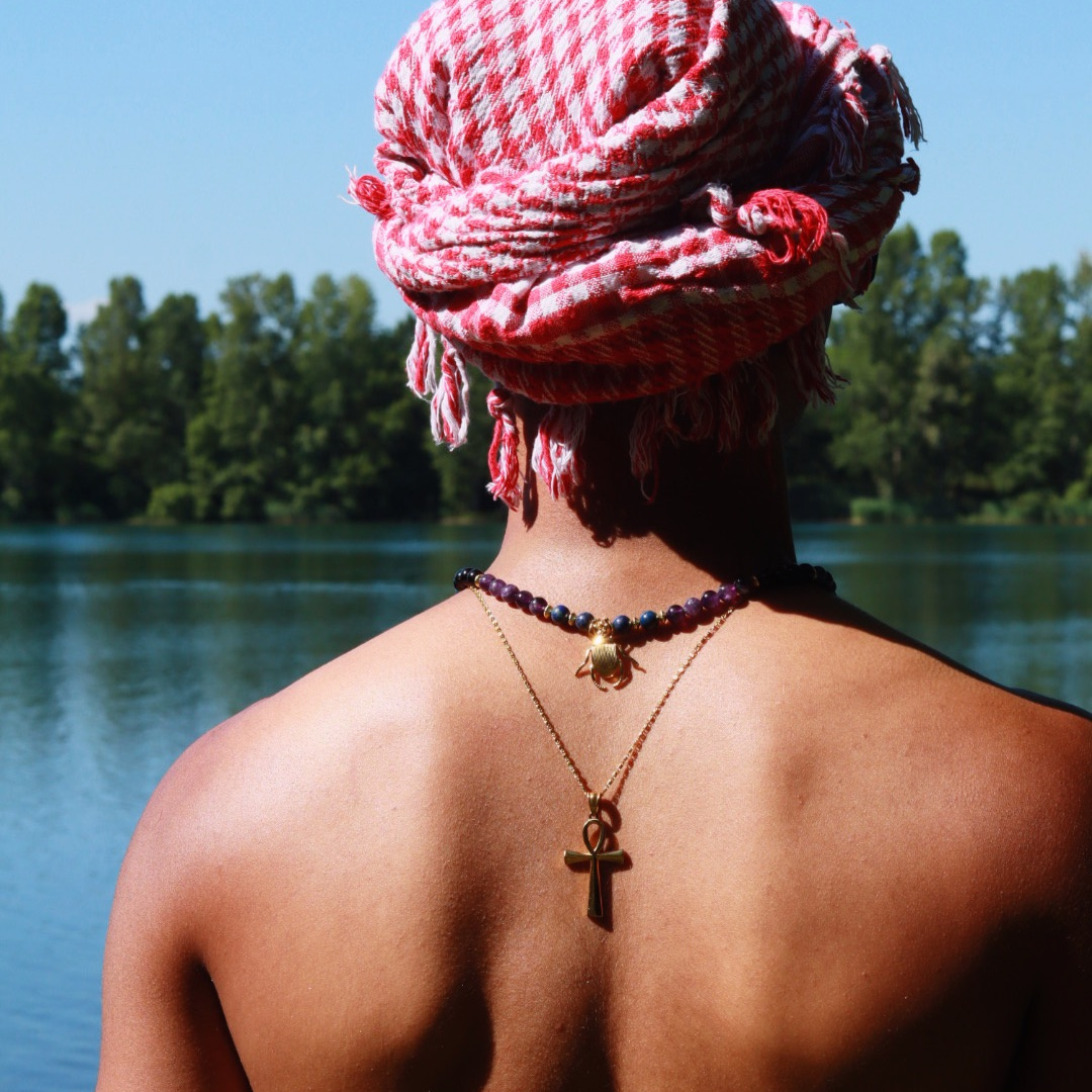 Collier Ankh Sacré - acier inoxydable Unisexe