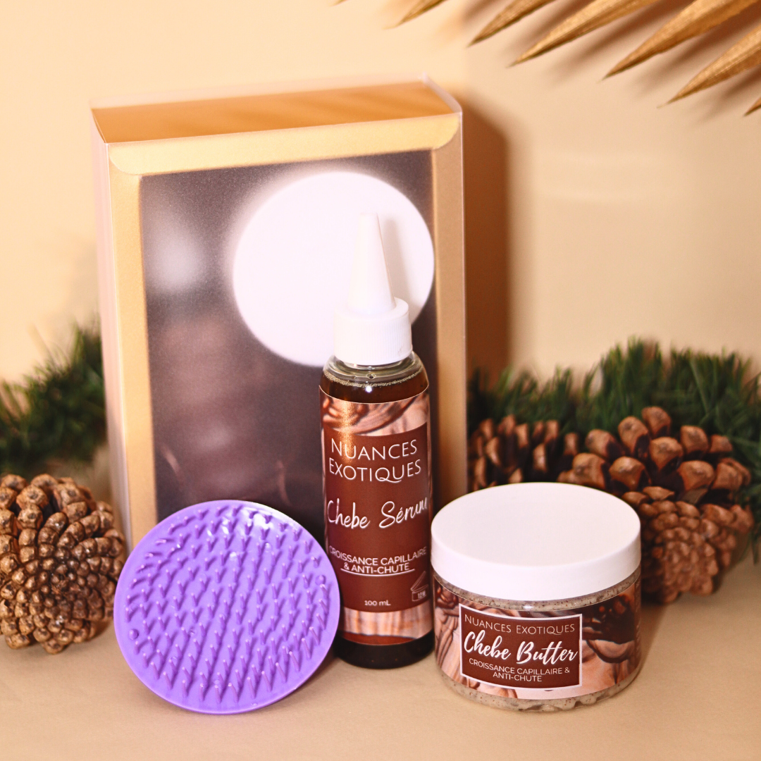 Coffret Pousse Capillaire au Chebe