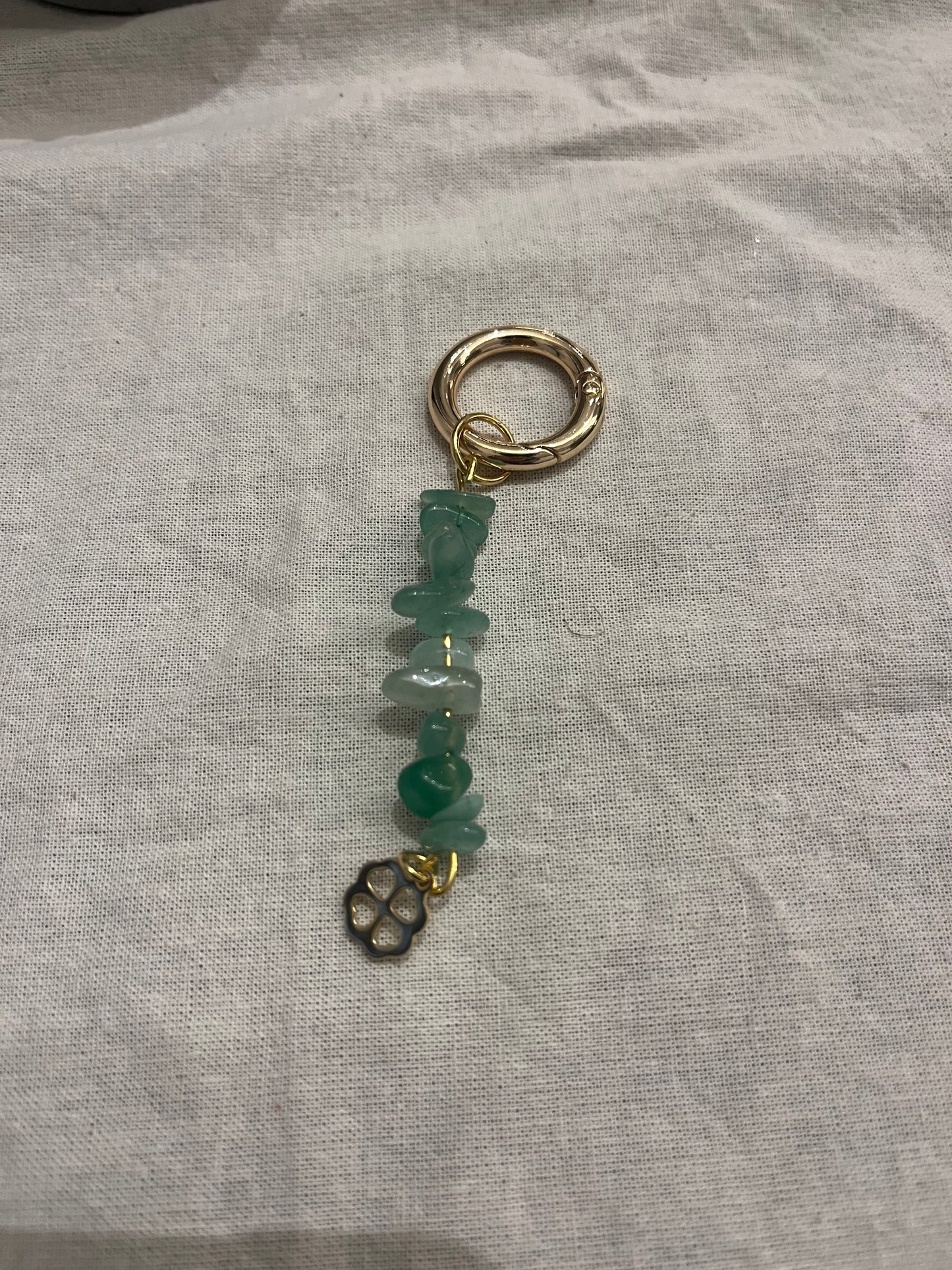 Porte clé pierres naturelles