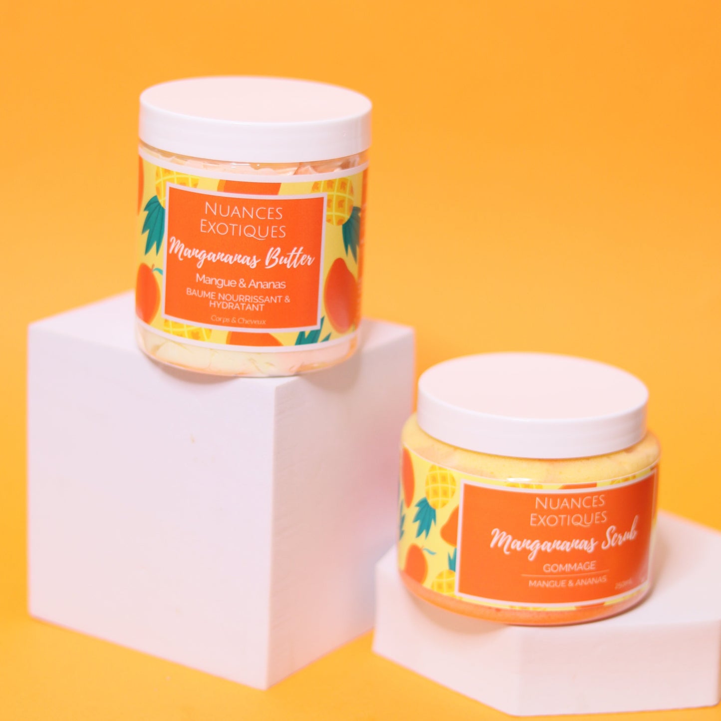 DUO Baume + gommage Mangananas