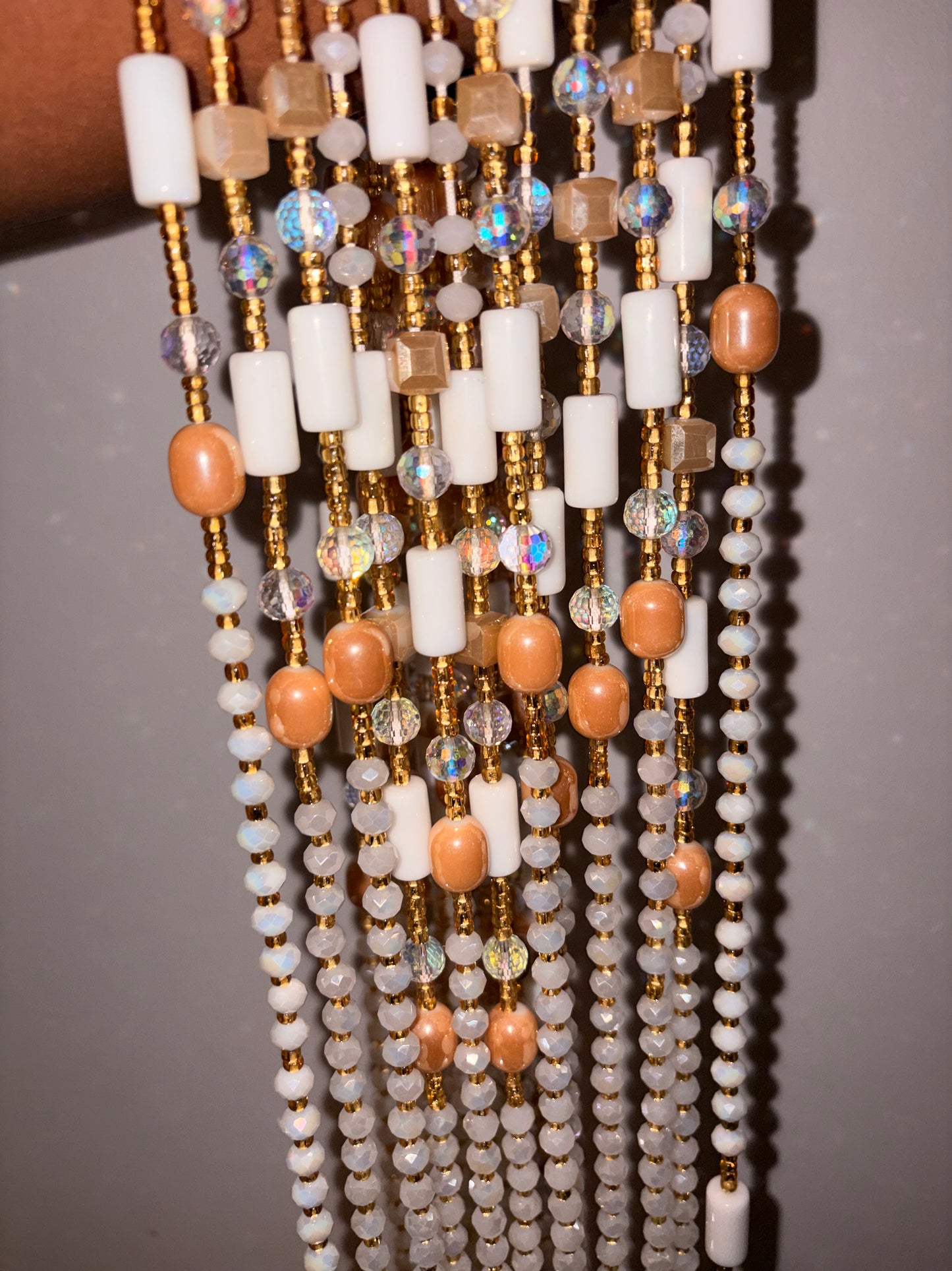 Baya Tradition – Lumière Royale (Cordon à nouer - grosses perles)