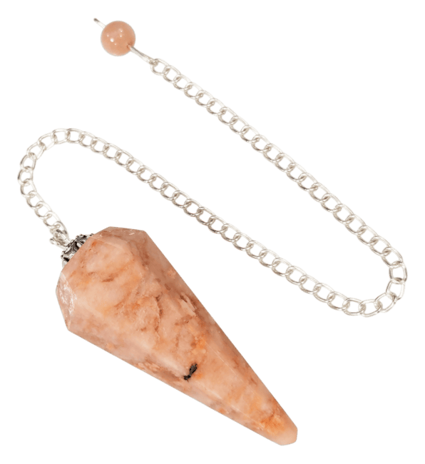 Pendules en Pierres Naturelles – Cristal de Roche, Quartz Rose, Pierre de Lune Orangée