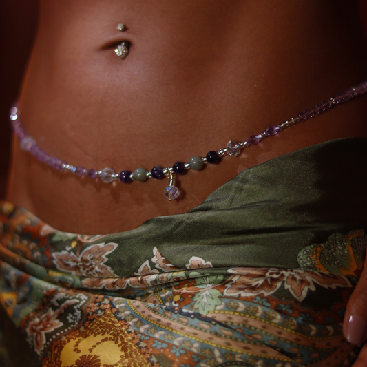 Baya "La Sage"  Améthyste et Labradorite– - Intuition