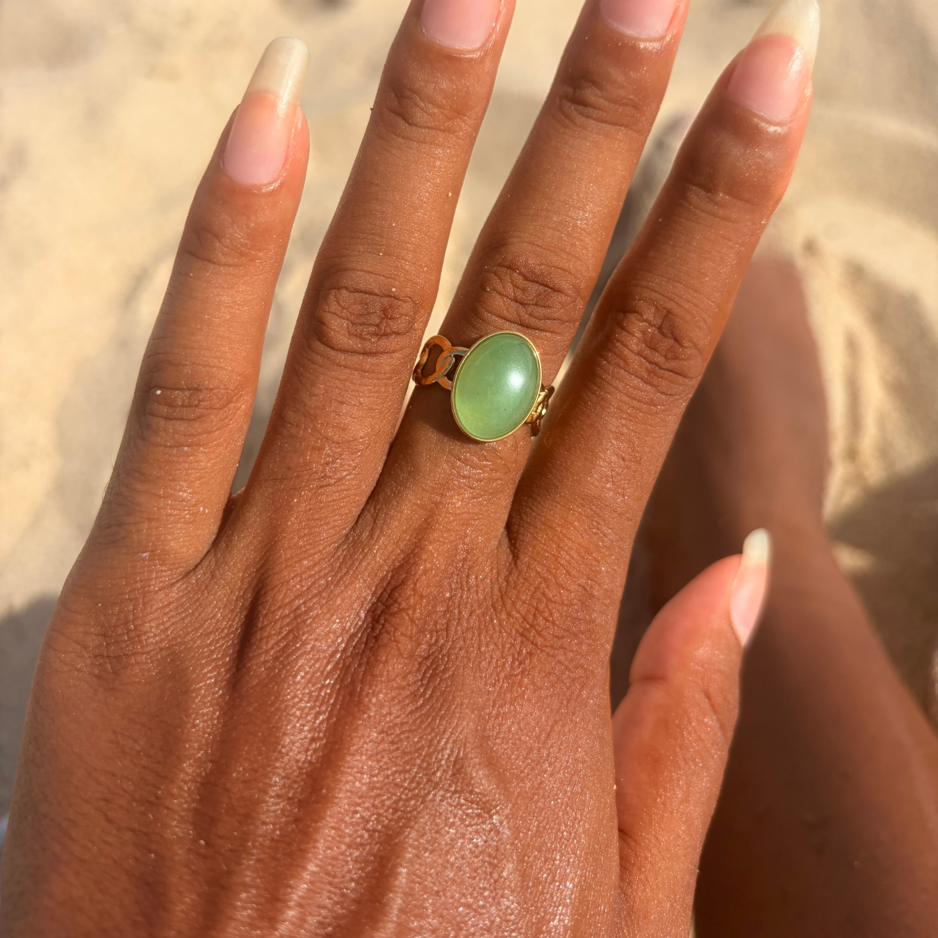 Bague Chance Divine (Aventurine)
