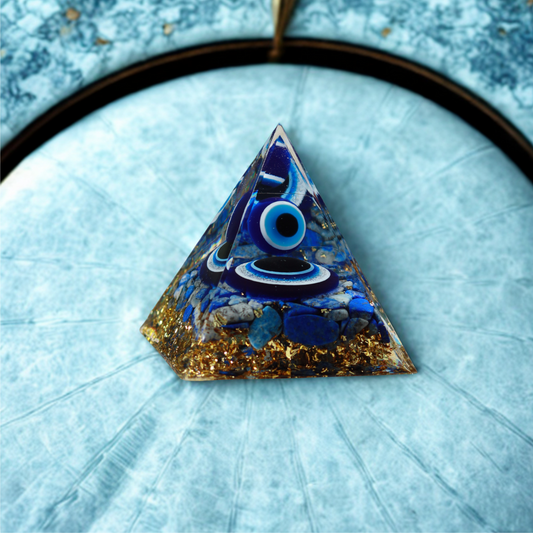 Orgonite Pyramide – Protection, Harmonie & Élévation Spirituelle