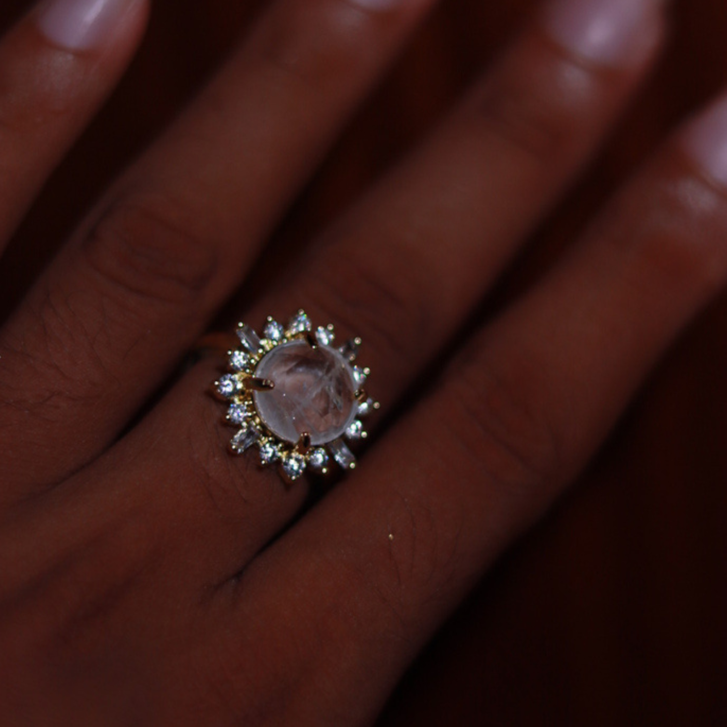 Bague Queen of Manifestation — Quartz Cristal
