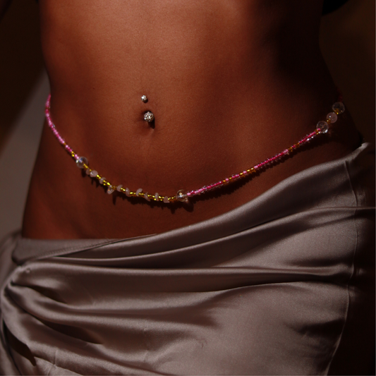 Flora – Baya en Quartz Rose et doré