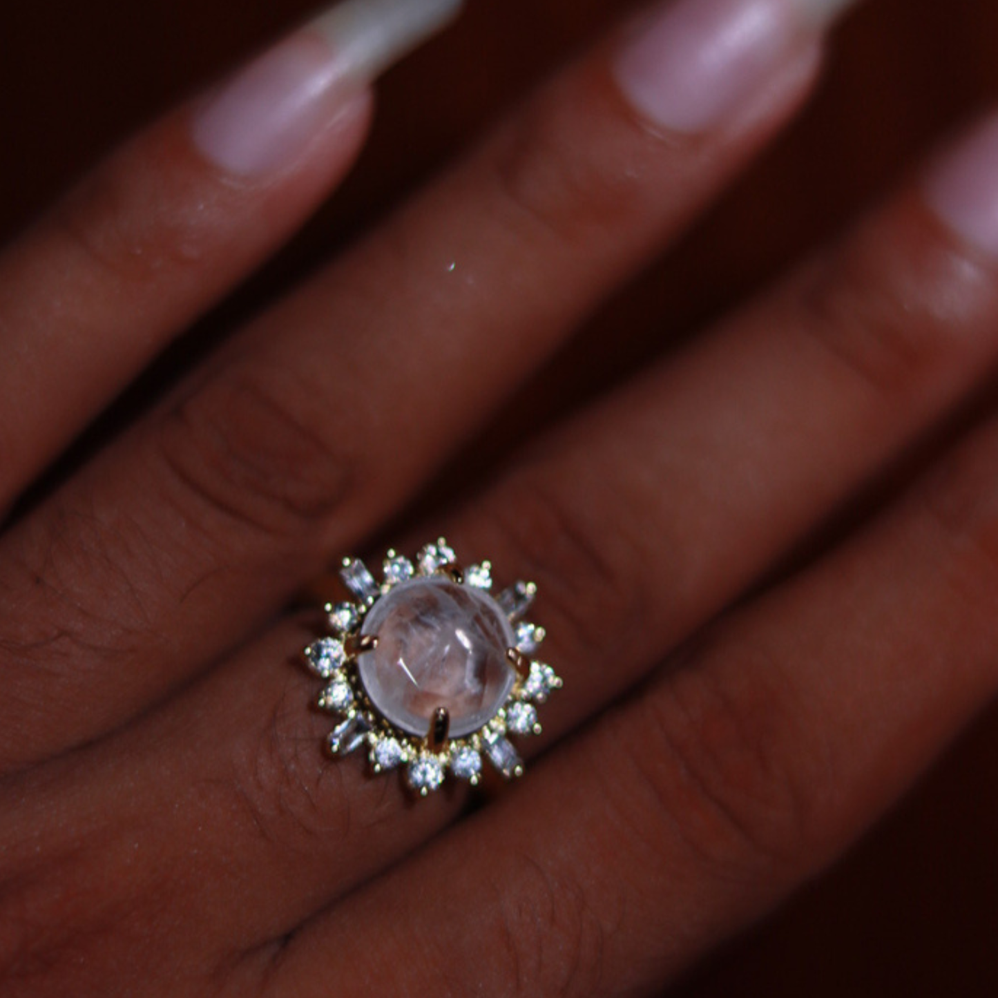 Bague Queen of Manifestation — Quartz Cristal