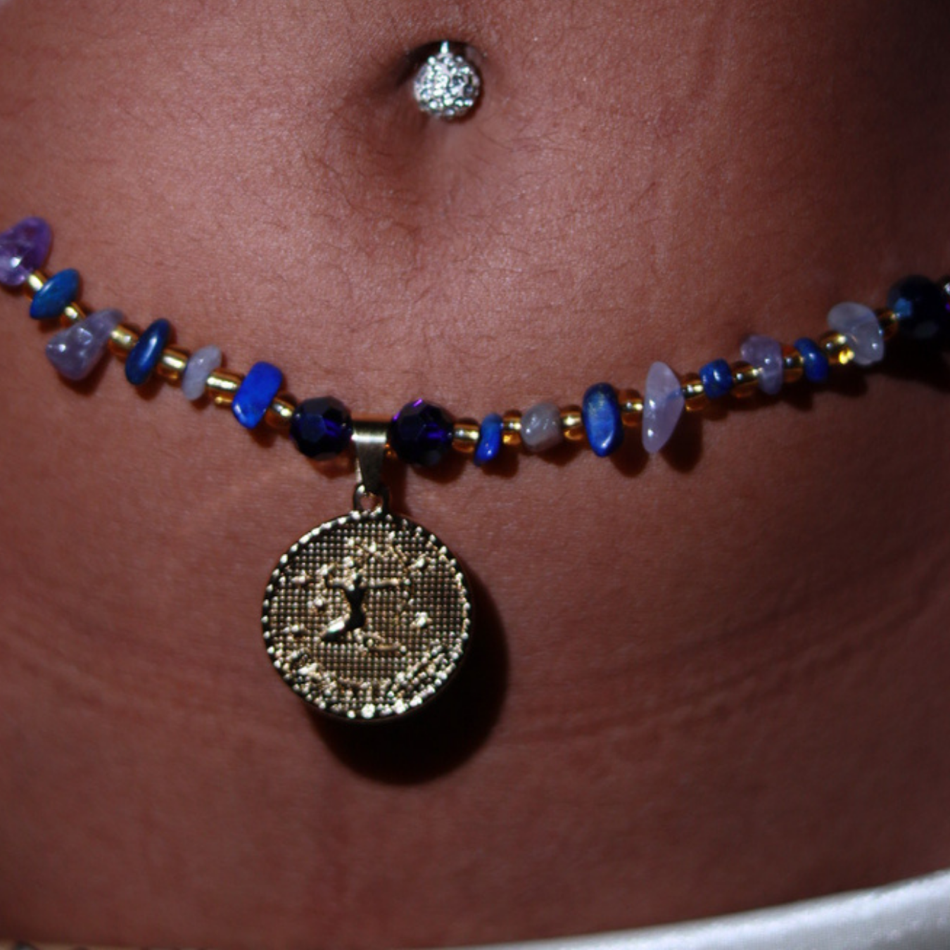 Baya Sagittaire (Améthyste & Lapis Lazuli)