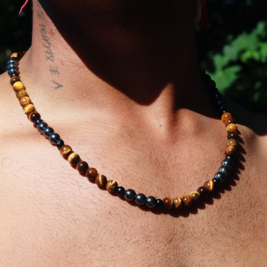 ANKHÔR — Collier Protection & Pouvoir Masculin