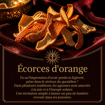 Écorces d'orange