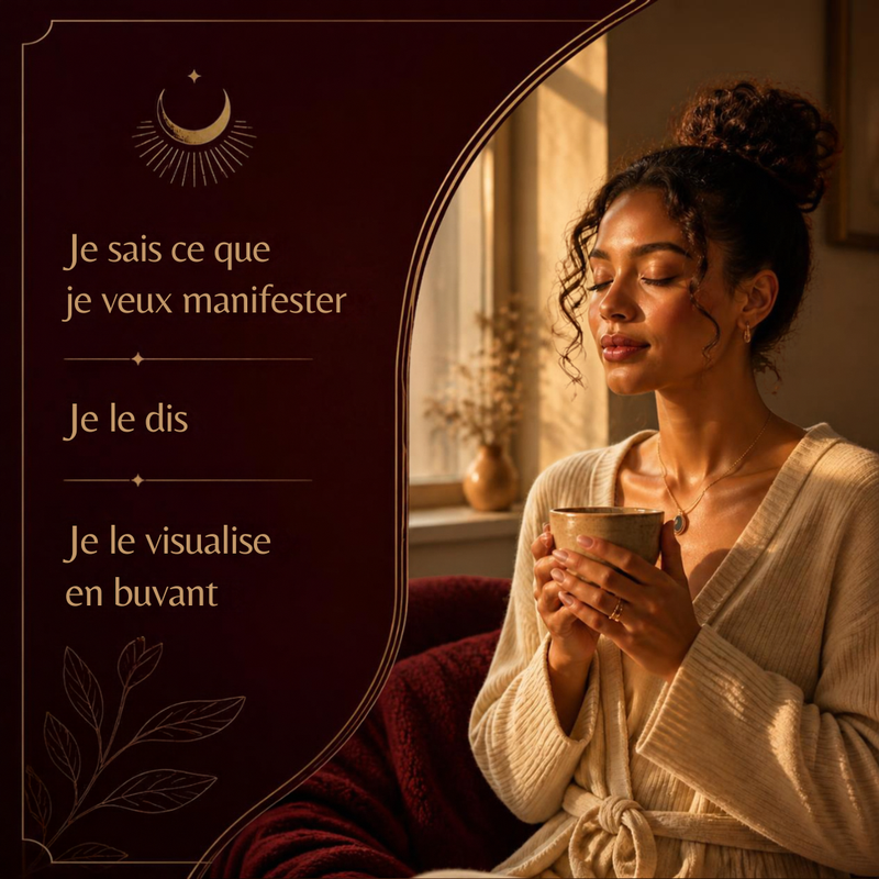 Rituel d'intention avec l'infusion Manifeste